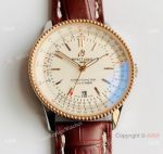 V7 Factory Swiss Replica Breitling Navitimer 1 Watches 41mm Rose Gold